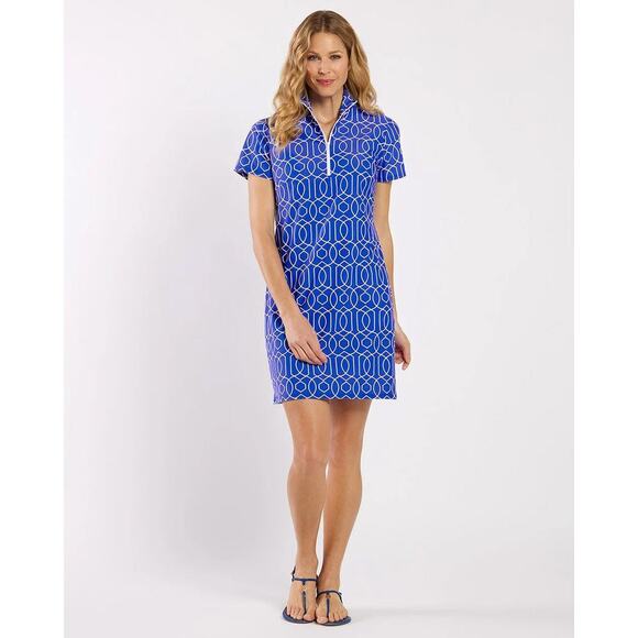 JUDE CONNALLY ALEXIA DRESS ISLAND GETAWAY NAVY - Picture 9 of 9